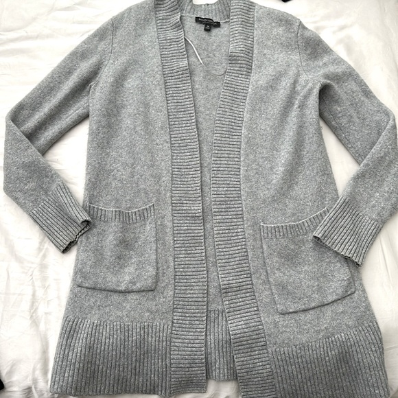 BANANA REPUBLIC 100% Cashmere long cardigan size M - Picture 1 of 6
